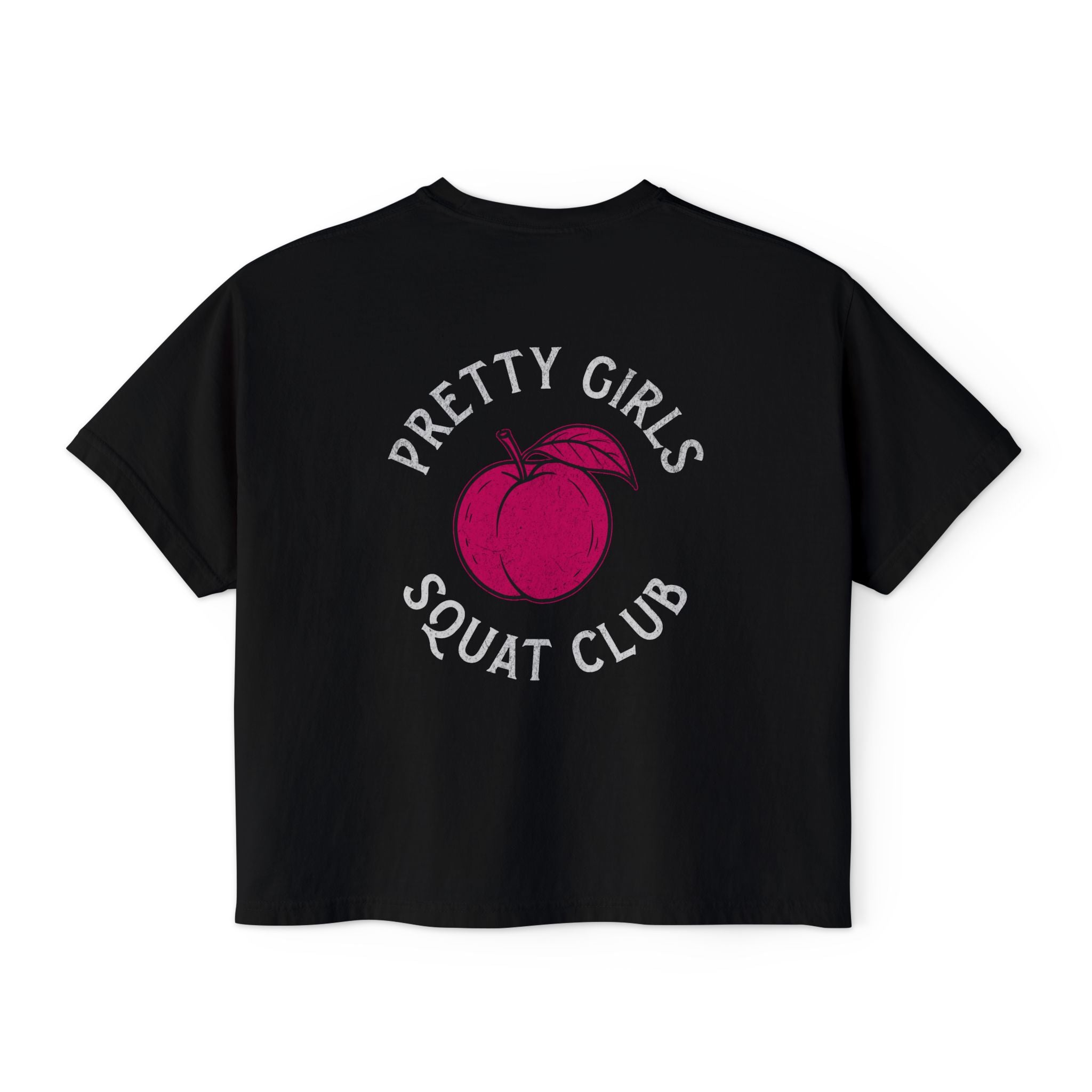 Moms Who Lift Heavy Stay Sane Boxy Tee | Fit Mom Workout Crop Top