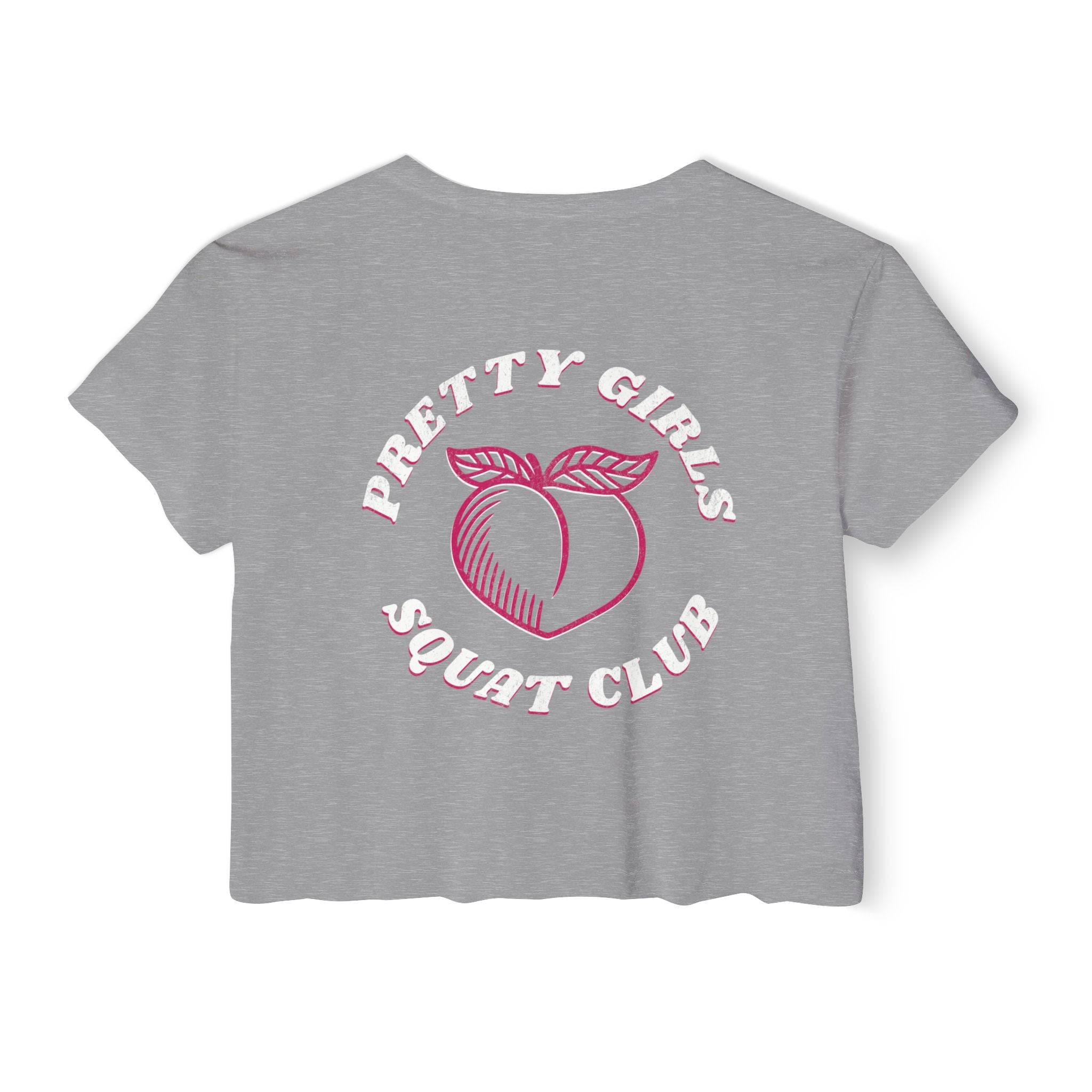 Well-Fed and Flourishing Crop Top | Women's Funny Crossfit T-shirt