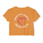 Cherry-Picker and Proud Crop Top | Women's Funny Crossfit T-shirt