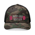 Pretty Girls Squat Club Embroidered Camo Trucker Hat