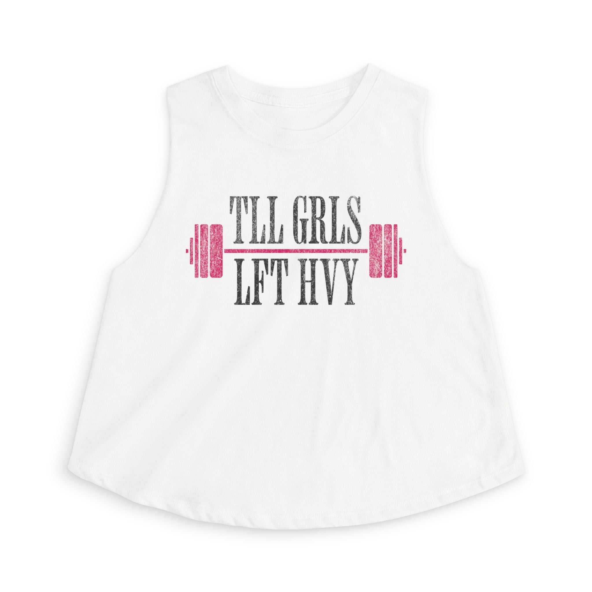 Tall Girls Lift Heavy Crop Top | Women's Weighlifting Tank Top