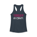 My Workout Routine Fitness Racerback Tank