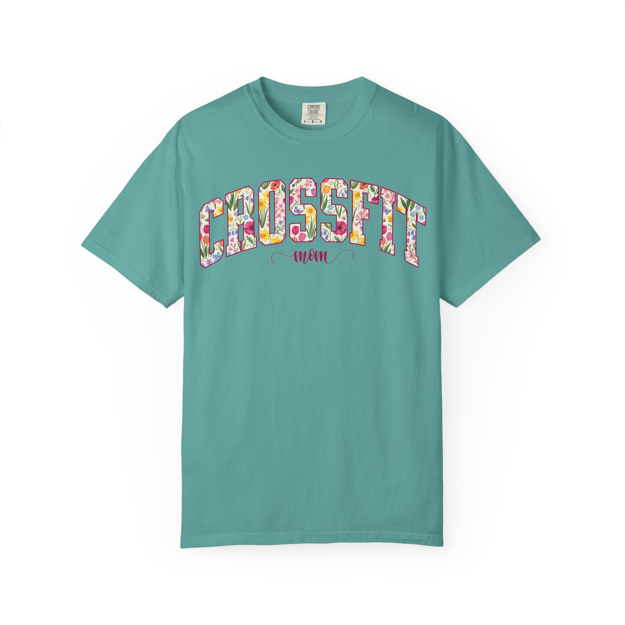 Crossfit Mom Workout Tee | Fit Mama Comfort Colors T‑Shirt