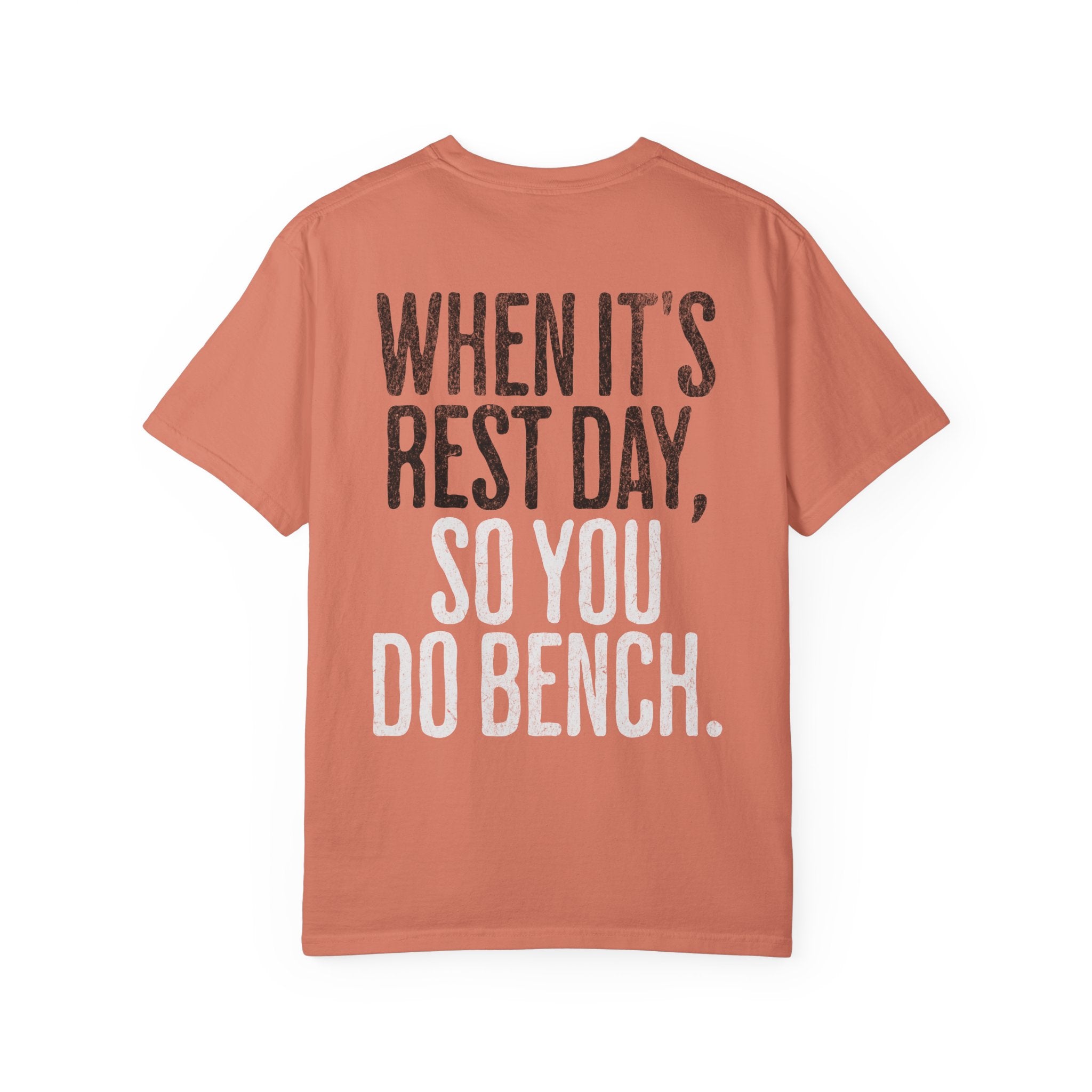 When it's Rest Day Workout T-shirt | Unisex Crossfit Humor Gym Tee