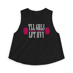 Tall Girls Lift Heavy Crop Top | Women's Weighlifting Tank Top