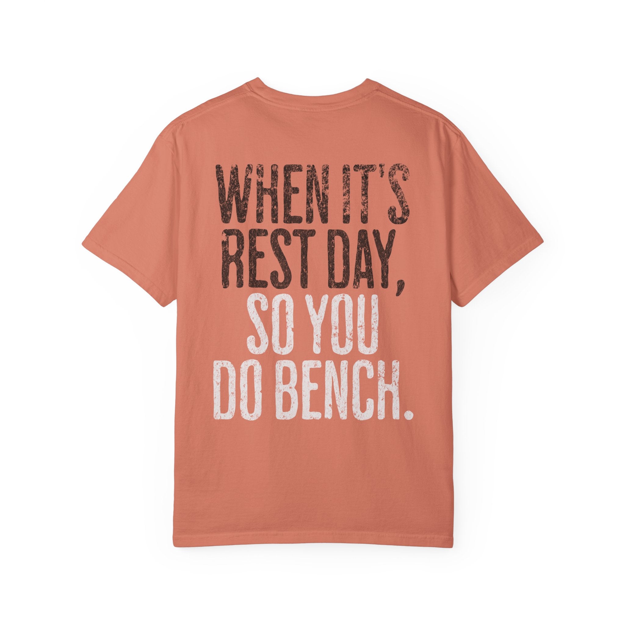 When it's Rest Day Workout T-shirt | Unisex Crossfit Gym Tee