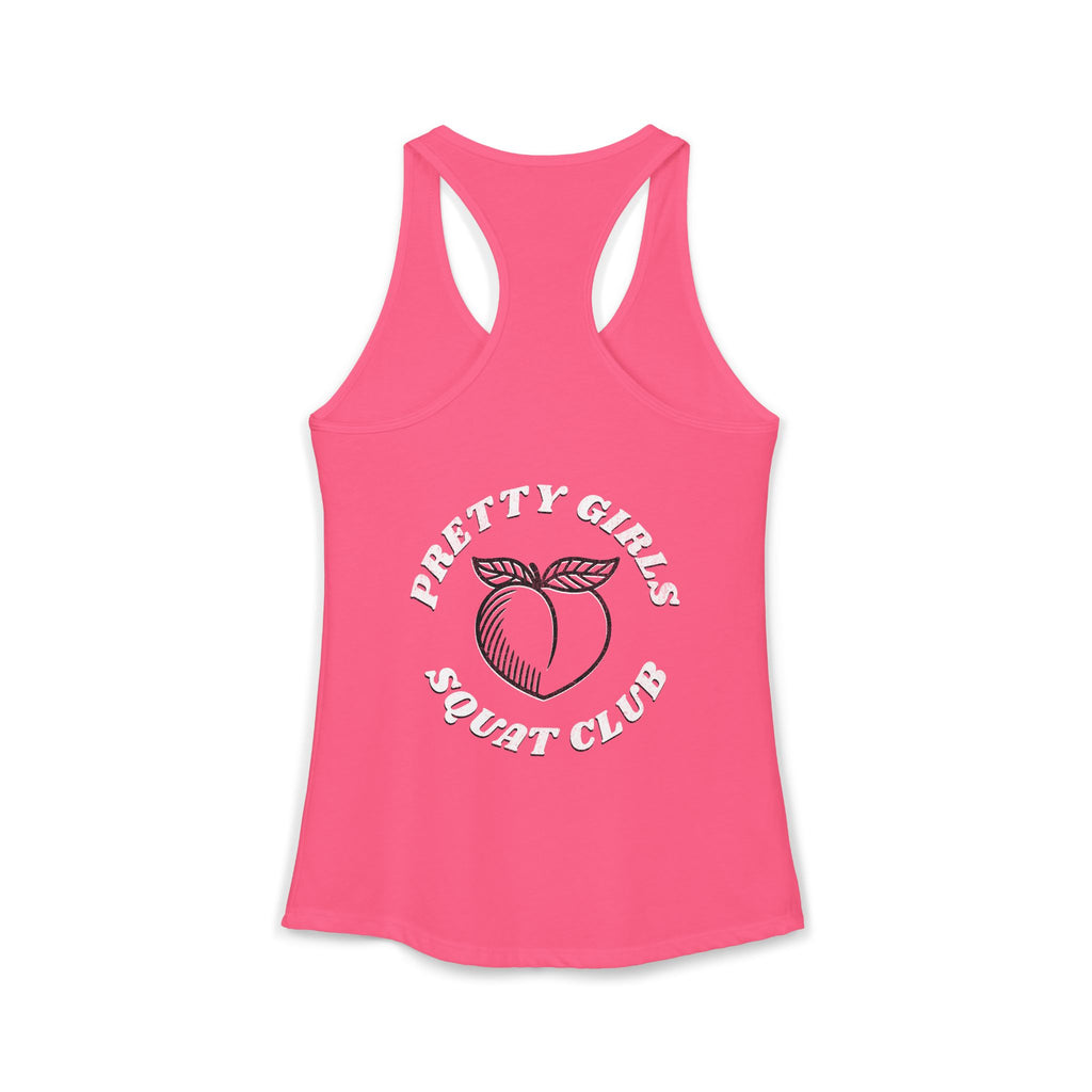Life Happen Barre Helps Racerback Tank Top | Women's Workout Humor Shirt