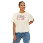 Retired Les Mills Athlete Boxy Tee | Women's Workout Humor Crop Top