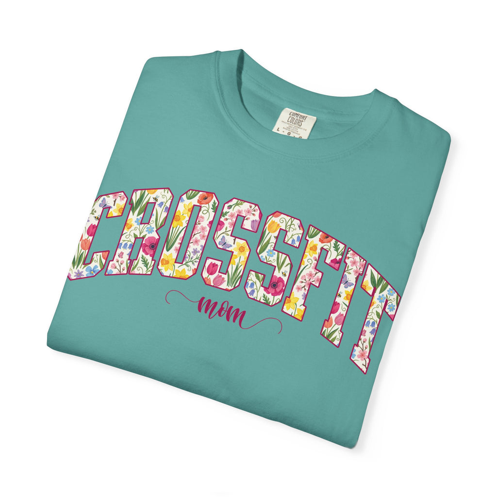 Crossfit Mom Workout Tee | Fit Mama Comfort Colors T‑Shirt