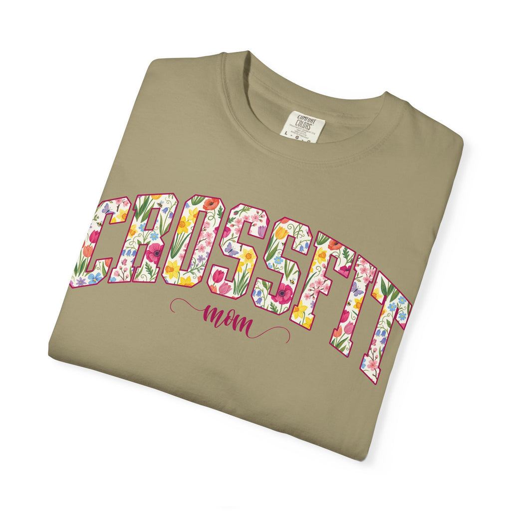 Crossfit Mom Workout Tee | Fit Mama Comfort Colors T‑Shirt