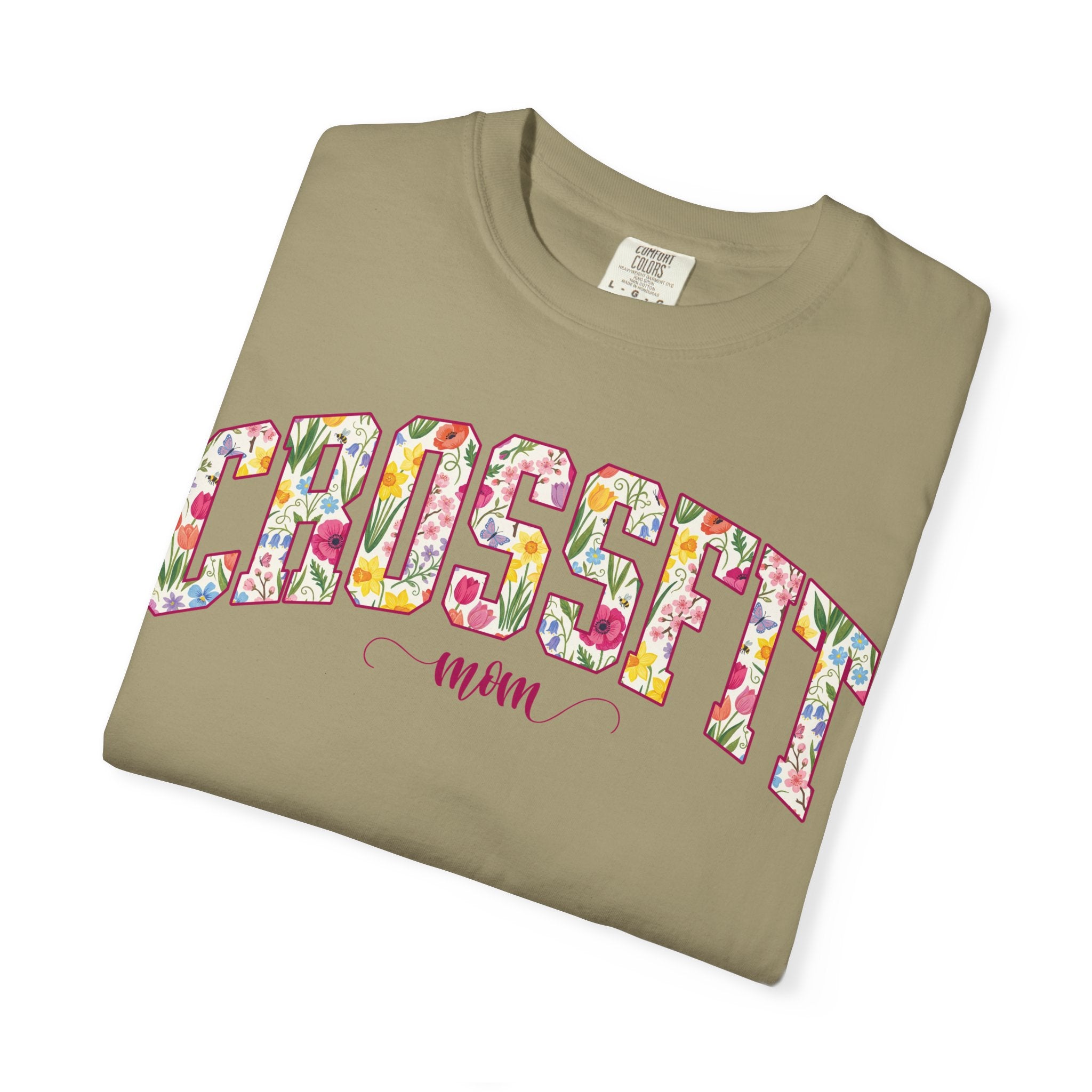 Crossfit Mom Workout Tee | Fit Mama Comfort Colors T‑Shirt