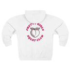 Pretty Girls Squat Club Zip Up Hoodie | Women's Gym Sweatshirt