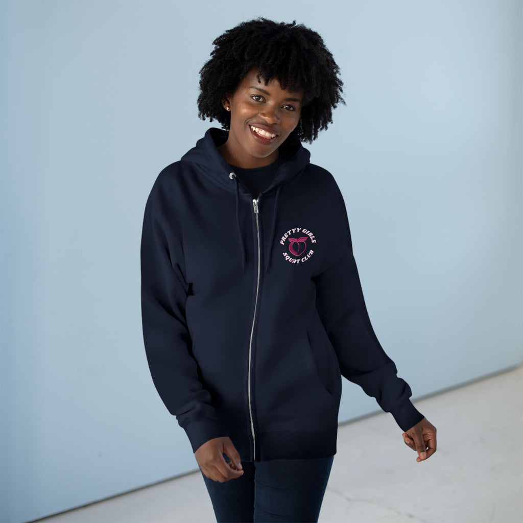 Embrace the Suck Zip Up Gym Hoodie