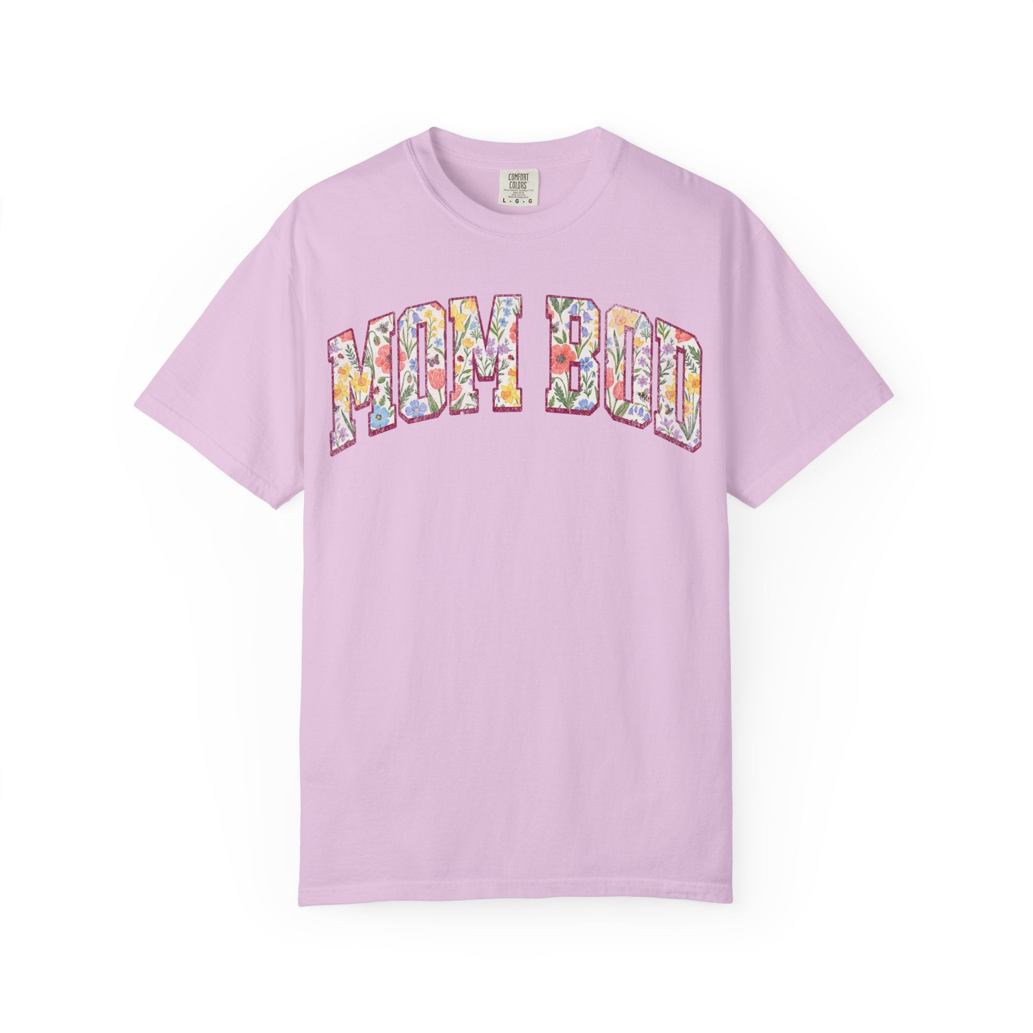 Mom Bod Floral T-shirt — Mothers Day Comfort Colors Tee