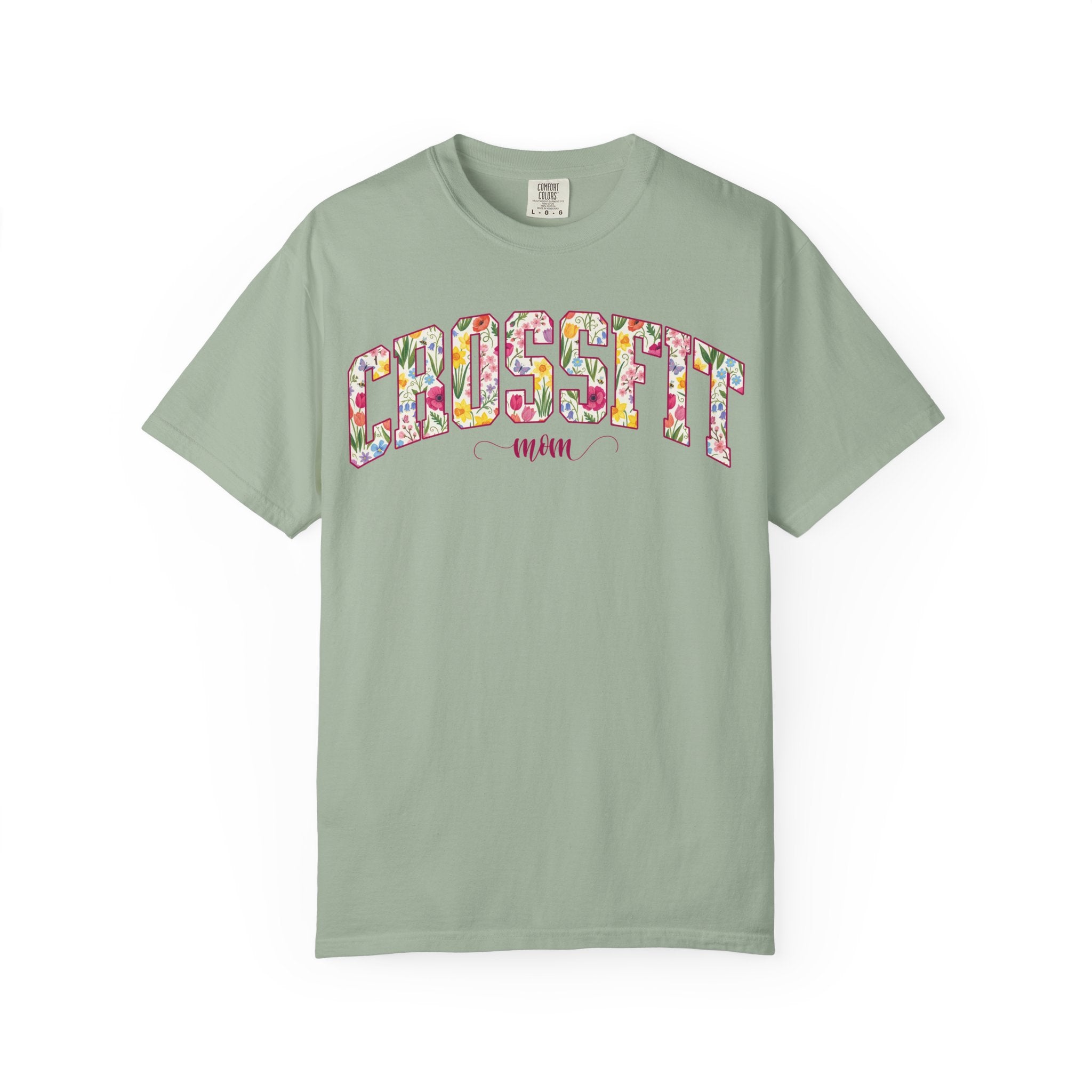 Crossfit Mom Workout Tee | Fit Mama Comfort Colors T‑Shirt