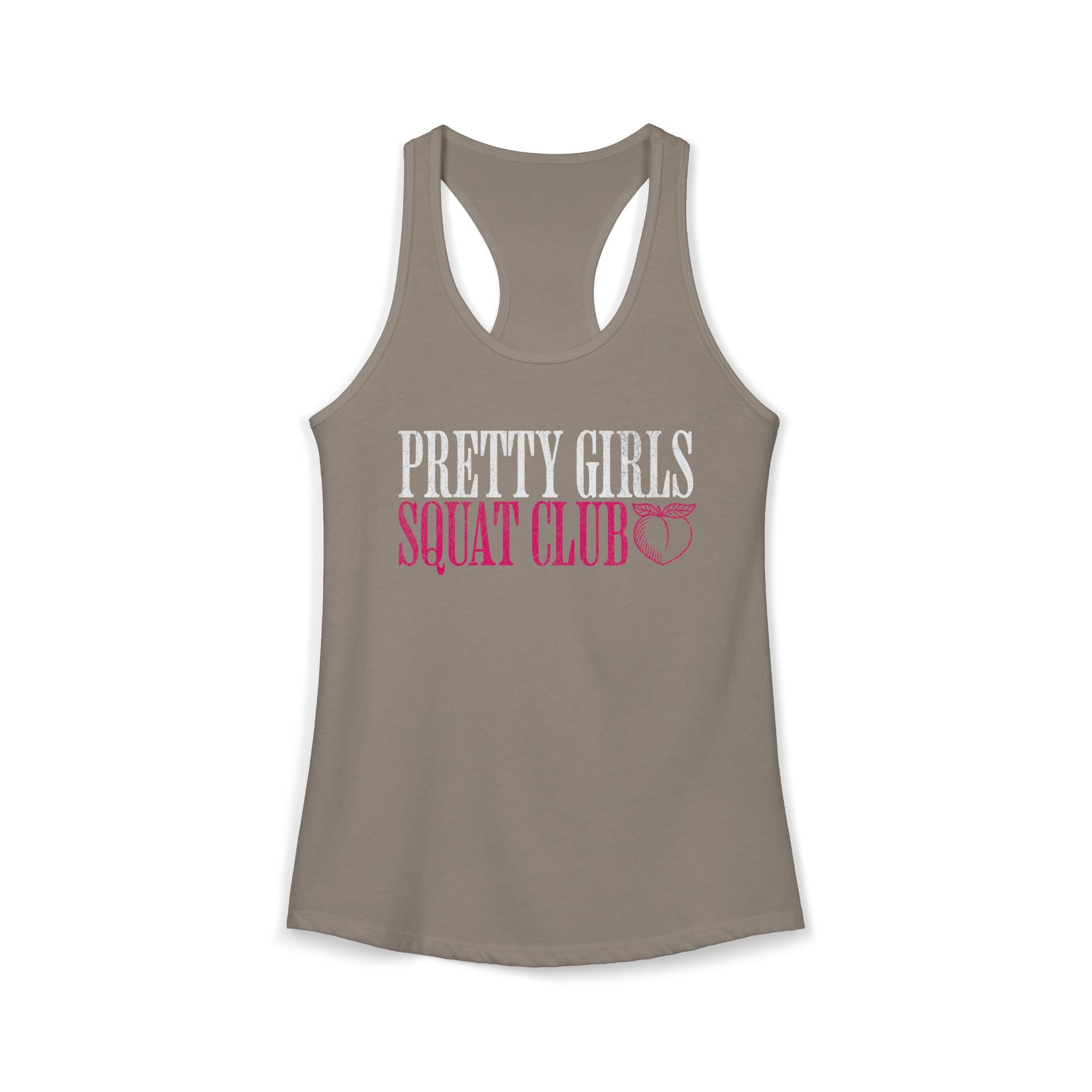 Pretty Girls Squat Club Racerback Tank | Women's Workout Top
