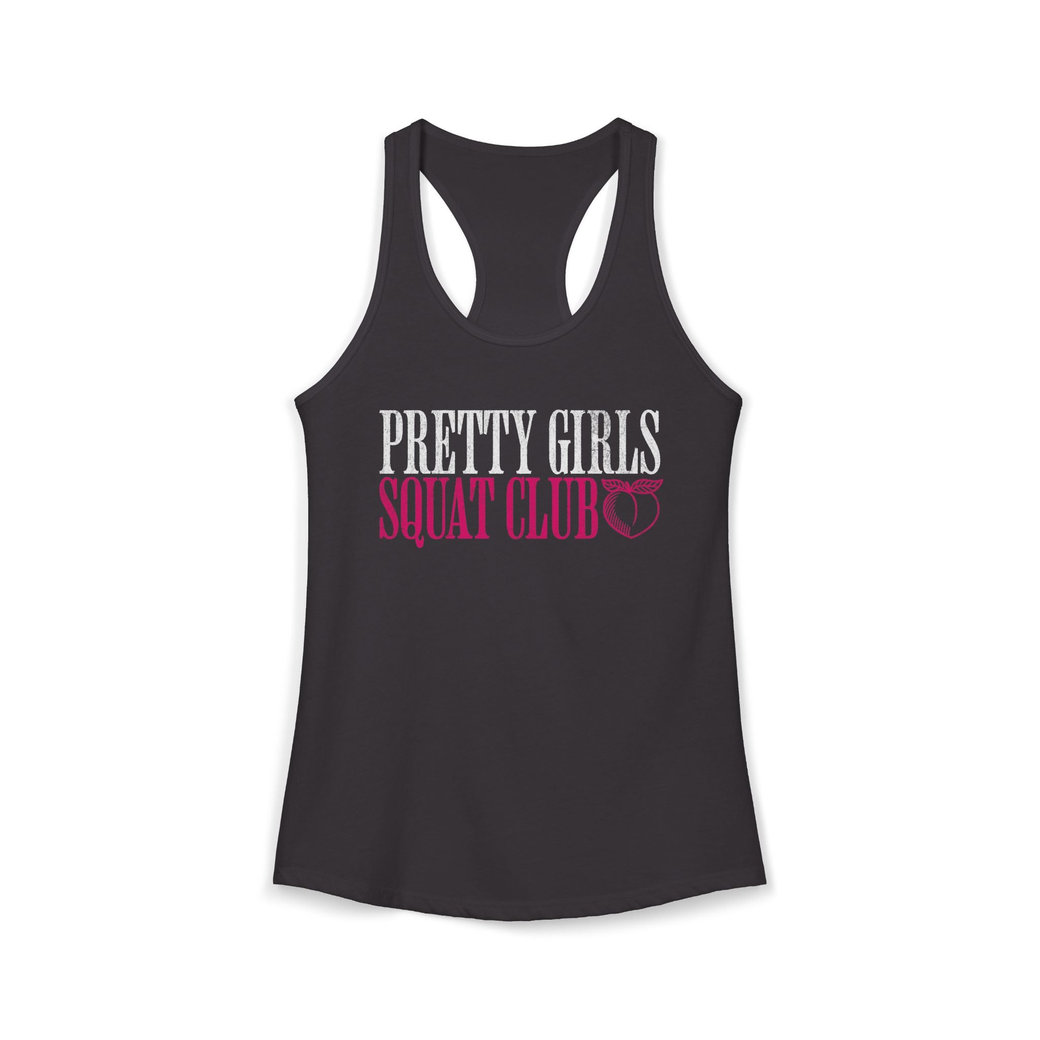 Pretty Girls Squat Club Racerback Tank | Women's Workout Top