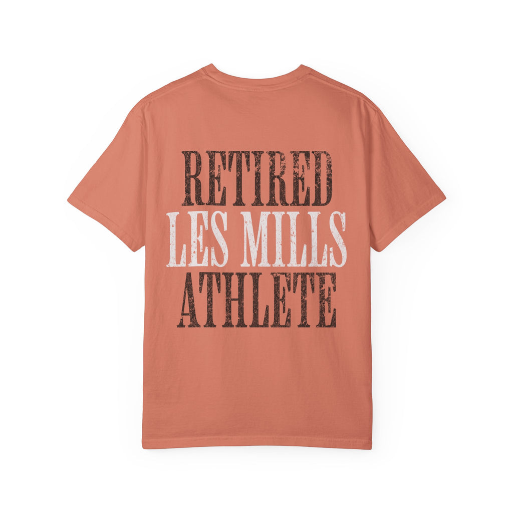 Retired Les Mills Athlete Workout Humor T-shirt | Women's Gym Tee