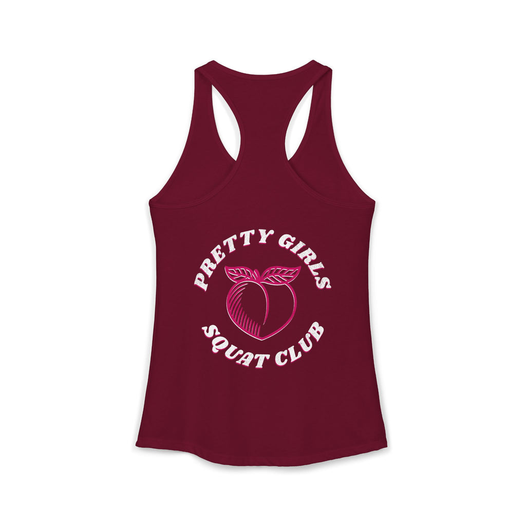 Life Happens Crossfit Helps Racerback Tank | Funny Women's Gym Workout Top