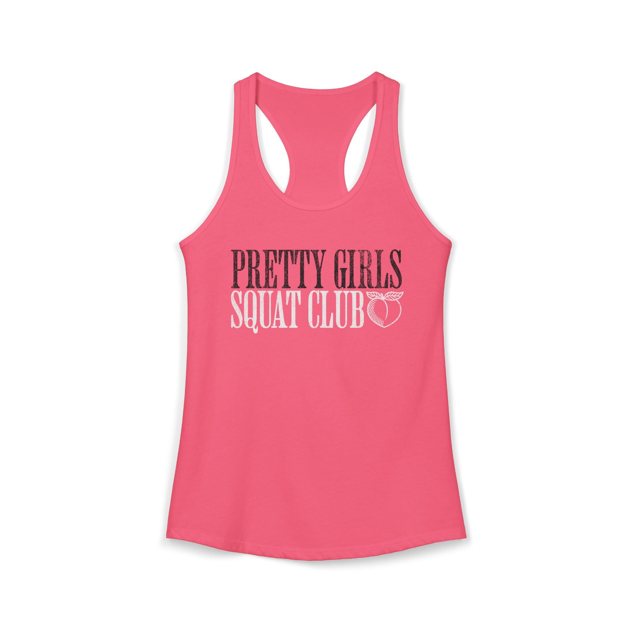 Pretty Girls Squat Club Racerback Tank | Women's Workout Top