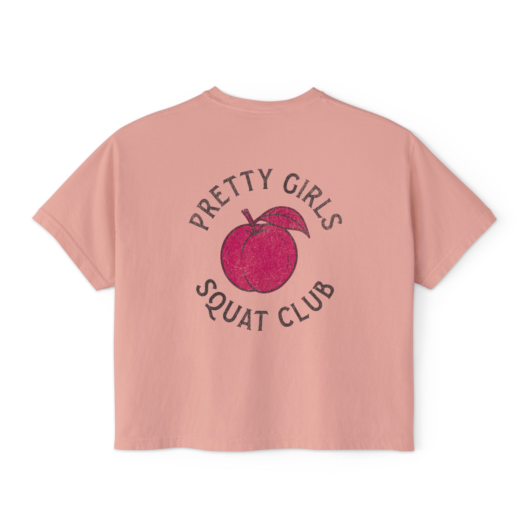 Moms Who Lift Heavy Stay Sane Boxy Tee | Fit Mom Workout Crop Top