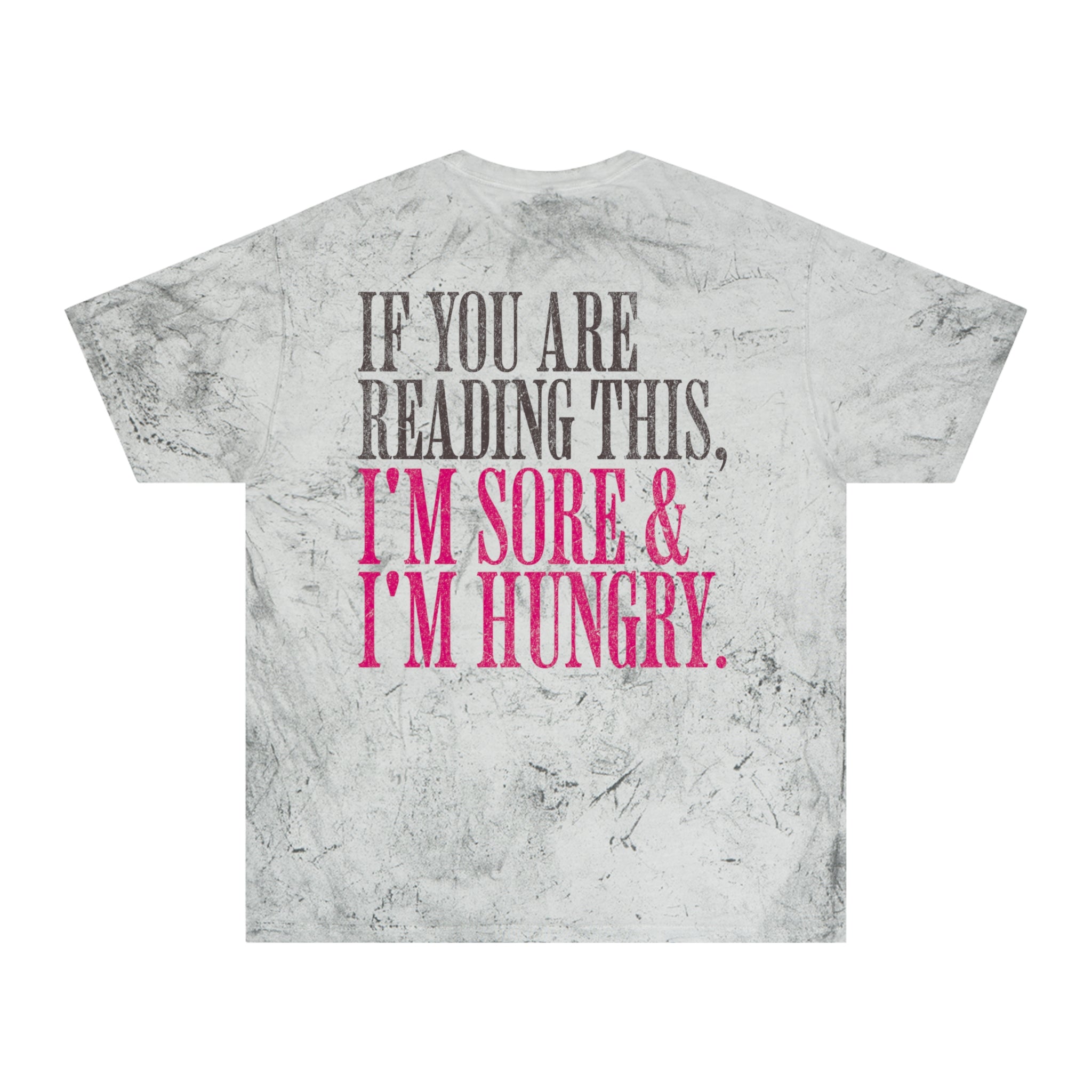 I'm Sore and I'm Hungry Crossfit T-shirt | Funny Gym Workout Tee