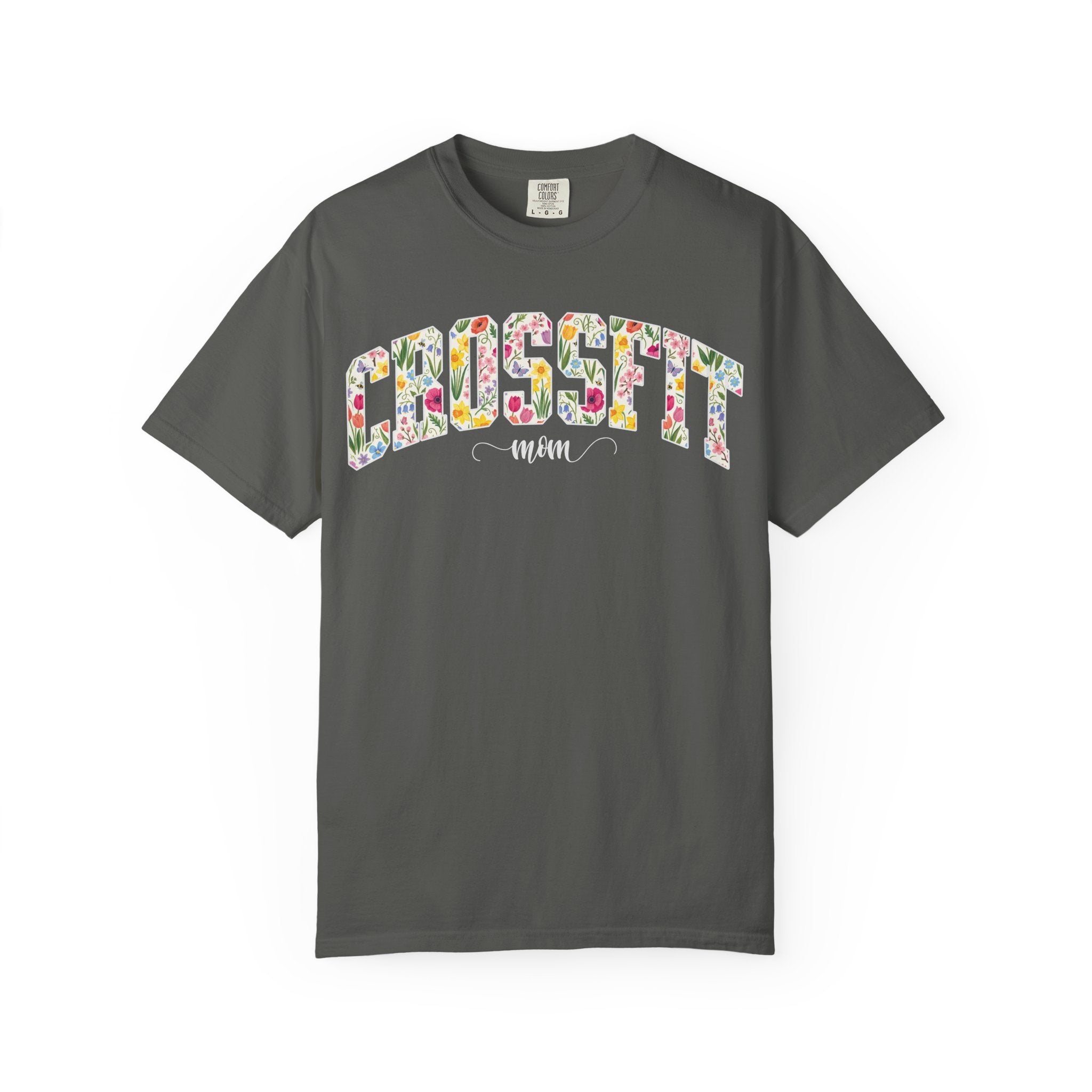 Crossfit Mom Workout Tee | Fit Mama Comfort Colors T‑Shirt