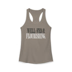 Well Fed & Flourishing Racerback Tank