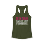 Thick Thighs Can Carry - Racerback Tank Top